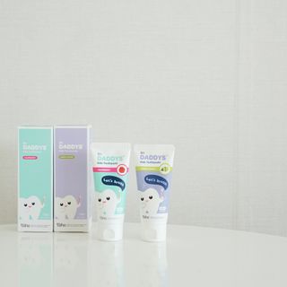 닥터데디스 안심저불소 키즈치약 (라즈베리, 청포도향 중 택 1) 60g +  여행용 미니 치약 15g — 4.5점을 준 리뷰어가 2022년 11월 올린 사용 사진