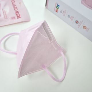 애니가드키즈 새부리형  소형L 5컬러 각 10매입 [크리미베이지, 코튼핑크, 블루레이크, 페일로즈, 민트그린] — 5점을 준 리뷰어가 2022년 2월 올린 사용 사진