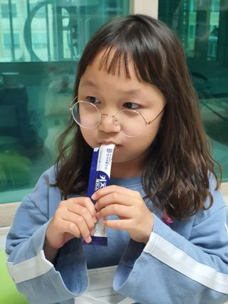 키즈텐플러스 연세 키즈텐 플러스 1개월 — 5점을 준 리뷰어가 2021년 4월 올린 사용 사진