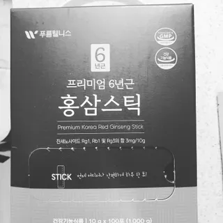 [푸름웰니스] 프리미엄 6년근 홍삼스틱 3mg x 100포 — 5점을 준 리뷰어가 2022년 2월 올린 사용 사진