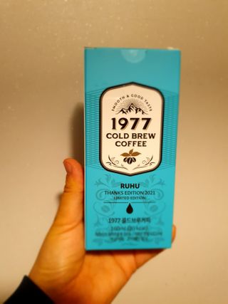 여우두마리 1977 콜드브루 스틱 더치커피 루후 커피팩토리 — 4점을 준 리뷰어가 2021년 2월 올린 사용 사진