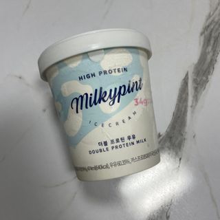 밀키파인트 더블 프로틴 우유 — 4.5점을 준 리뷰어가 2021년 8월 올린 사용 사진