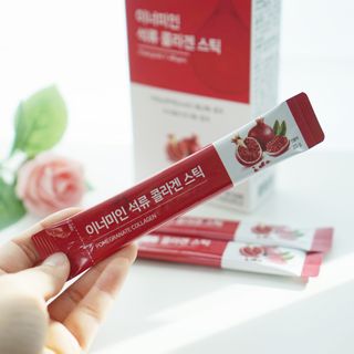 이너미인 석류 콜라겐 스틱 — 5점을 준 리뷰어가 2021년 1월 올린 사용 사진