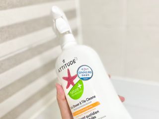 에티튜드 천연 데일리 욕조 클리너 EWG 그린 욕조세제 저자극 하이포알러제닉 친환경 비건 — 5점을 준 리뷰어가 2022년 8월 올린 사용 사진