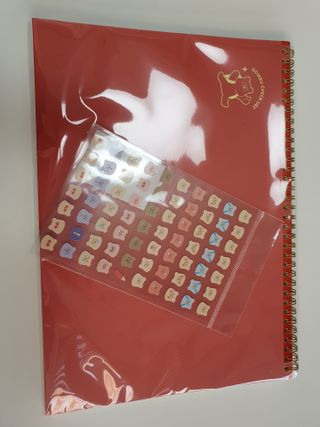 리훈 곰부 체크리스트+ 곰부 리무버블스티커 1장 — 4점을 준 리뷰어가 2021년 4월 올린 사용 사진