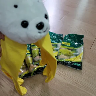 안셀 주방용 다용도 고무장갑 5개입 천연라텍스 소형 중형 대형 — 5점을 준 리뷰어가 2021년 8월 올린 사용 사진