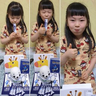 키즈텐플러스 연세 키즈텐 플러스 1개월 — 5점을 준 리뷰어가 2021년 2월 올린 사용 사진