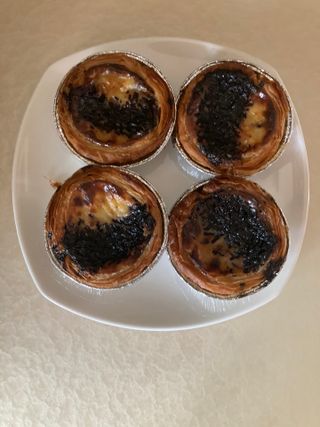 디앙뜨 포르투갈 에그타르트 오리지널 맛+패션후르츠+초콜릿타르트 맛 중 택1 — 5점을 준 리뷰어가 2021년 7월 올린 사용 사진