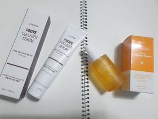 체르엠 비타민 브라이트닝 에센스 + 콜라겐앰플 세트 — 4점을 준 리뷰어가 2021년 12월 올린 사용 사진