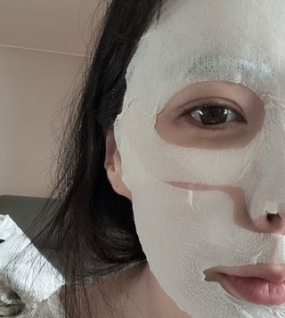 아이디플라코스메틱 페이스핏 플라스터 마스크 _ 리뉴얼 — 4점을 준 리뷰어가 2022년 4월 올린 사용 사진