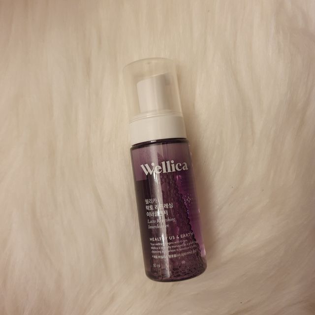 웰리카 락토 리프레싱 이너클렌저 50ml 리뷰 사진