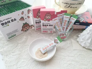 아이비웰니스 빵순이 식탁 위의 필수템! 빵순이 효소 키위맛 100포 + 석류맛 14포 (총 114포) — 5점을 준 리뷰어가 2023년 2월 올린 사용 사진
