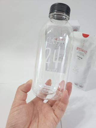 클린24시간 1BOX(5포) + 전용보틀(500ml) — 5점을 준 리뷰어가 2023년 3월 올린 사용 사진