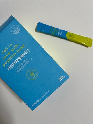 메디포스트 모비타 바디코드 식이섬유 차전자피에 빠지다 30포 — 4.5점을 준 리뷰어가 2023년 2월 올린 사용 사진