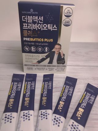 메이준뉴트리 더블액션 프리바이오틱스 플러스+ — 5점을 준 리뷰어가 2021년 4월 올린 사용 사진