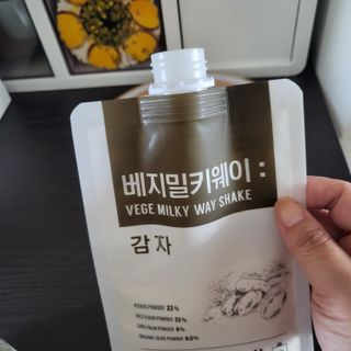 클린24시간 베지밀키웨이 감자 쉐이크 1세트 (5개) — 5점을 준 리뷰어가 2022년 9월 올린 사용 사진