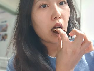NISSIN 닛신 크리스피 초코 — 5점을 준 리뷰어가 2022년 12월 올린 사용 사진