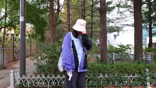 [스테이피플] STAYPEOPLE BUCKET HAT (IVORY) — 5점을 준 리뷰어가 2022년 9월 올린 사용 사진