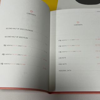 리훈 2022년 이야기다이어리 그란데 하반기(7-12월, 6개월) — 5점을 준 리뷰어가 2022년 6월 올린 사용 사진
