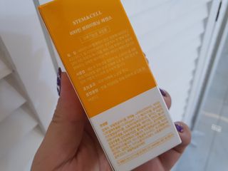 체르엠 스템앤셀 비타민 브라이트닝 에센스 30ml 1개 — 5점을 준 리뷰어가 2021년 10월 올린 사용 사진