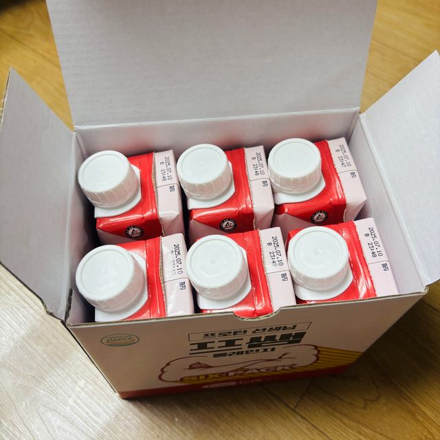프쌤 롱레인지 딸기맛 스타터팩 (250mlx6팩) 리뷰 사진