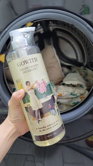 고위드올인원 세탁세제 1000ml — 5점을 준 리뷰어가 2021년 5월 올린 사용 사진