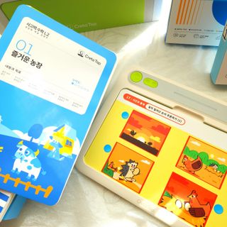 크레타탭 차세대 사고력 유아수학 학습기 페이퍼 태블릿 — 5점을 준 리뷰어가 2023년 9월 올린 사용 사진