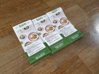 참살이도시락 작심삼일 샐러드도시락 3개 맛보기 새벽배송 또는 택배배송 — 5점을 준 리뷰어가 2021년 7월 올린 사용 사진
