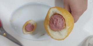 오마뎅 한우핫도그 — 4.5점을 준 리뷰어가 2021년 5월 올린 사용 사진
