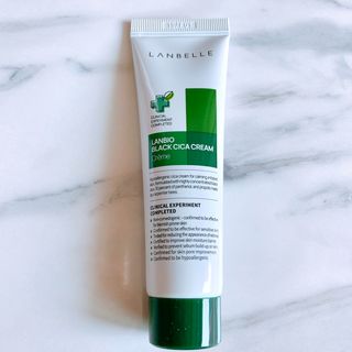 랑벨 랑바이오 블랙 시카 크림 50ml(블랙비 프로폴리스, 시카 4종, 판테놀 10 함유) — 5점을 준 리뷰어가 2022년 6월 올린 사용 사진