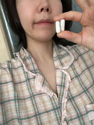 프리마인 성큼다가온 봄, 이너뷰티를 챙겨야 피부도 화사하게, 컨디션도 활기차게. 흡수율을 높인 고효율 비타민. — 5점을 준 리뷰어가 2023년 2월 올린 사용 사진
