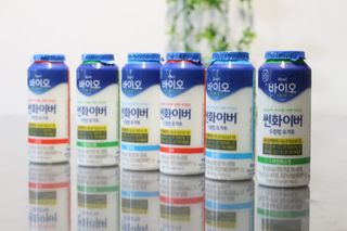 LIVE 매일바이오 썬화이버 드링킹 요거트 — 5점을 준 리뷰어가 2022년 8월 올린 사용 사진