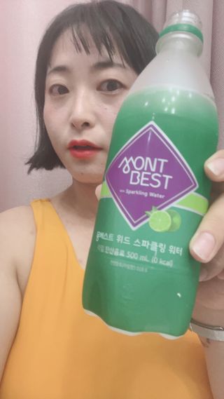 몽베스트 Montbest with Sparkling water Lime20병 — 3.5점을 준 리뷰어가 2021년 10월 올린 사용 사진