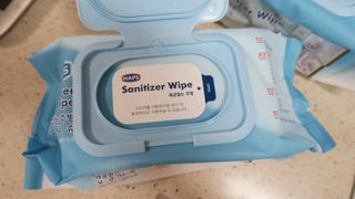 햅스 세균없는 주방 대형 2팩, HAPS sanitizer wipe — 5점을 준 리뷰어가 2022년 2월 올린 사용 사진