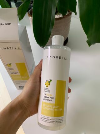 랑벨 내츄럴 딥 클렌징 워터 500ml — 5점을 준 리뷰어가 2022년 6월 올린 사용 사진