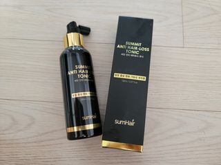 썸헤어 / SUMHAIR 썸헤어 써밋 안티 헤어로스 토닉 — 5점을 준 리뷰어가 2021년 5월 올린 사용 사진