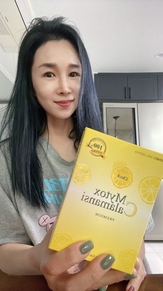 신보웰빙 마이톡스 깔라만시환 1박스/28포 — 5점을 준 리뷰어가 2023년 3월 올린 사용 사진