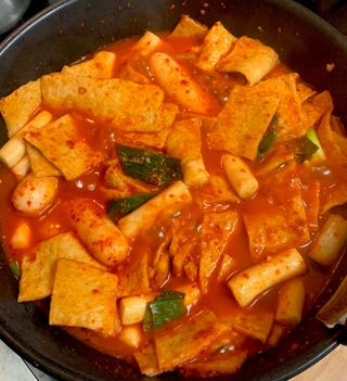 응큼떡볶이 — 5점을 준 리뷰어가 2021년 3월 올린 사용 사진