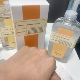 [녹산] 비건 대나무 밸런싱 수분 토너 + 비건 바이오 비타 에센스 — 2점을 준 리뷰어가 2022년 10월 올린 사용 사진