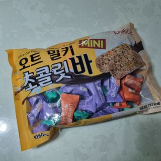 델리스 오트 밀키 초콜릿 바 — 4점을 준 리뷰어가 2023년 1월 올린 사용 사진