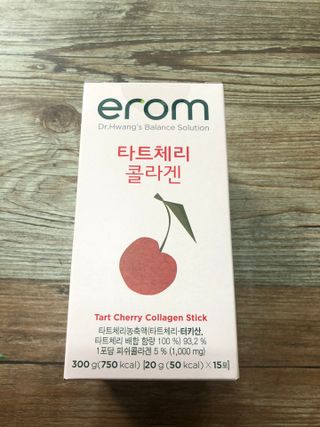 이롬 erom 타트체리 콜라겐 — 5점을 준 리뷰어가 2021년 3월 올린 사용 사진