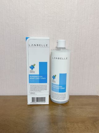 랑벨 수퍼내츄럴 수분잠금 토너 500ml (수분, 보습, 피부장벽 토너) — 5점을 준 리뷰어가 2022년 4월 올린 사용 사진