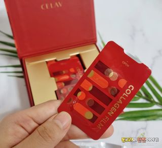 프리마인 귀족의 콜라겐, 92배 흡수율. 럭셔리 프리미엄 셀라브 콜라겐필름 30매 — 4점을 준 리뷰어가 2021년 9월 올린 사용 사진