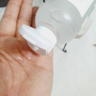 나나스킨 하이드로릴렉싱토너 — 5점을 준 리뷰어가 2021년 5월 올린 사용 사진