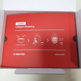 메디필 레드 락토 콜라겐 모델링 팩 — 5점을 준 리뷰어가 2021년 3월 올린 사용 사진