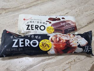 ZERO (초콜릿 칩 쿠키, 카카오 케이크, 후르츠 젤리, 아이스 콜라, 아이스 초코바) — 5점을 준 리뷰어가 2022년 6월 올린 사용 사진