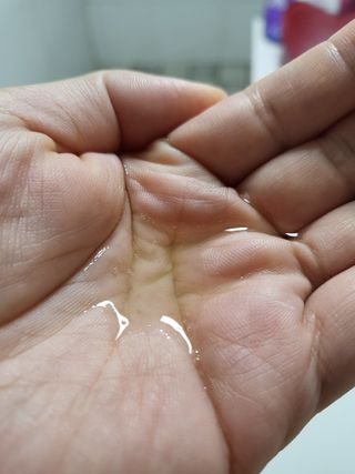 랑벨 내츄럴 딥 클렌징 오일 200ml (저자극 약산성 천연 클렌징) — 4.5점을 준 리뷰어가 2022년 10월 올린 사용 사진