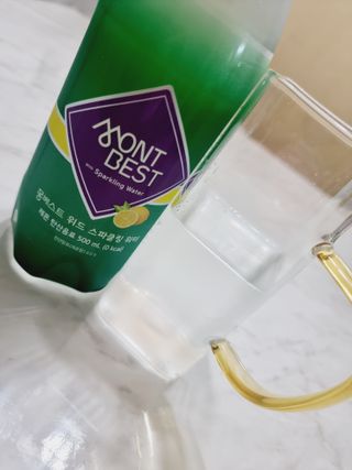 몽베스트 Montbest with Sparkling water Lemon OR Lime 20병(랜덤) — 5점을 준 리뷰어가 2021년 10월 올린 사용 사진