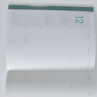 리훈 2023년 아이라이크 모눈 다이어리 미니달력 세트 — 3점을 준 리뷰어가 2022년 11월 올린 사용 사진