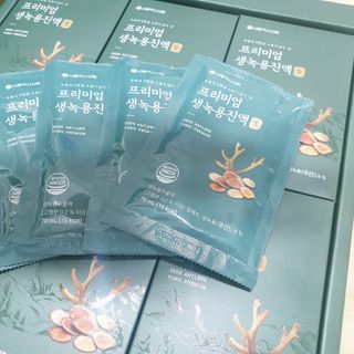 서울약사신협 약사신협_생녹용 진액_70ml x 30포 — 5점을 준 리뷰어가 2021년 7월 올린 사용 사진